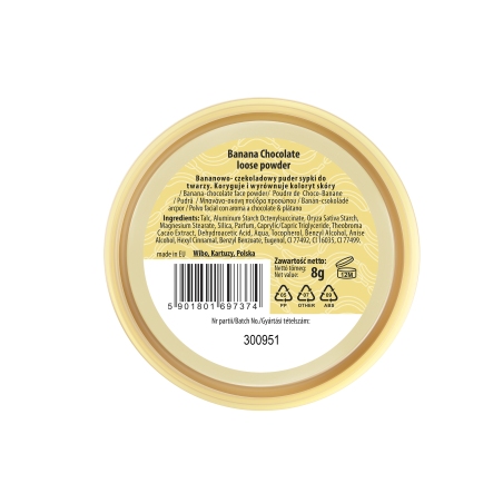 Banana Chocolate Loose Powder